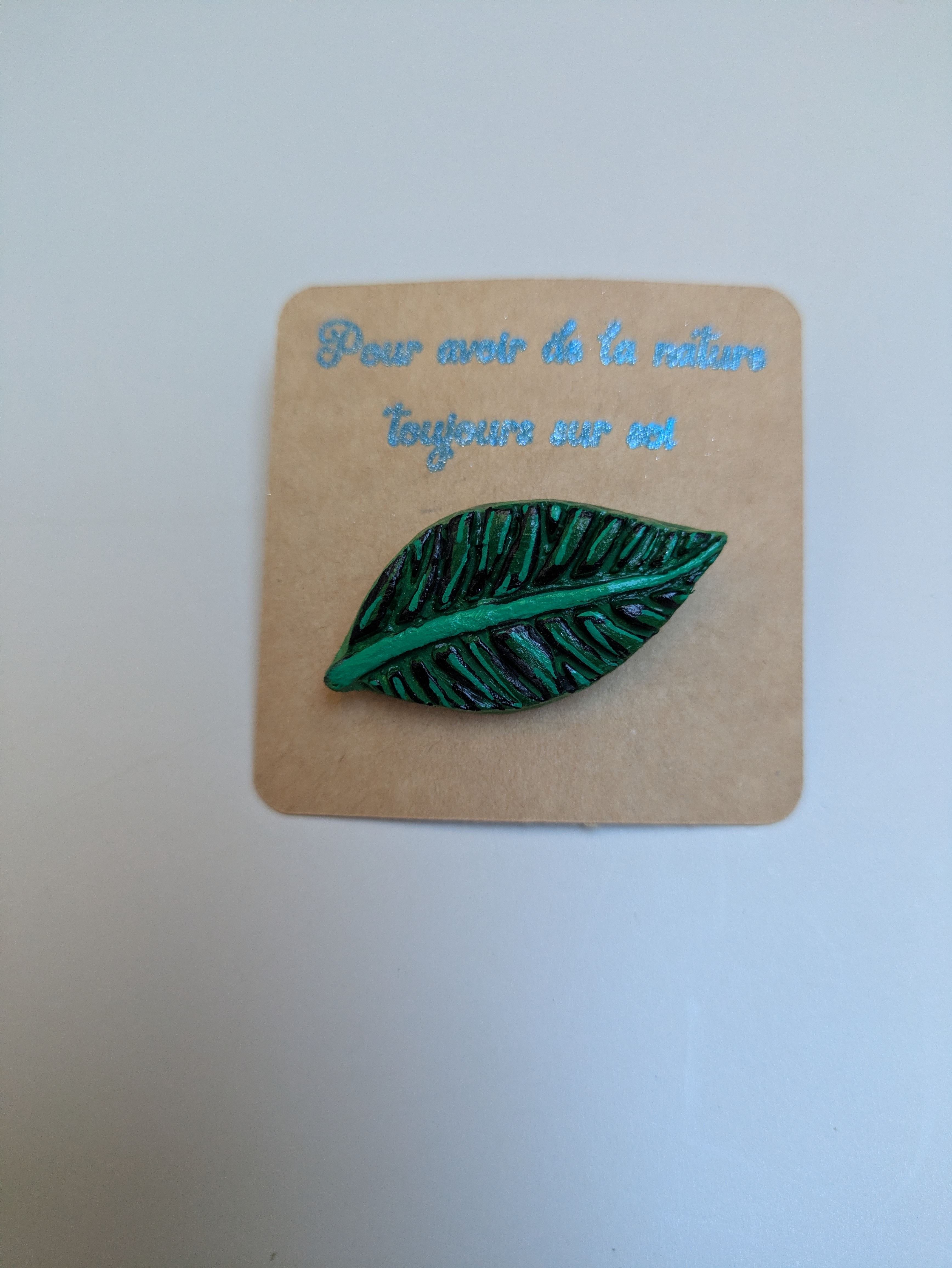 Pin's chlorophylle 