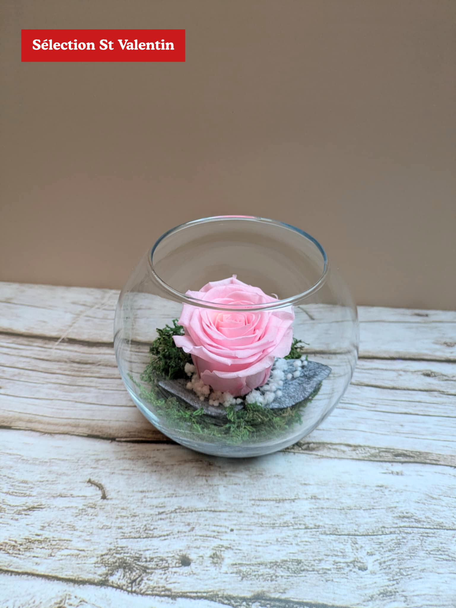 Bulle d'amour rose rose