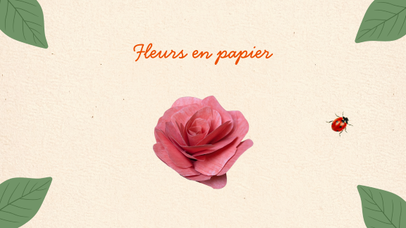 Image de l'atelier Créez vos fleurs en papier